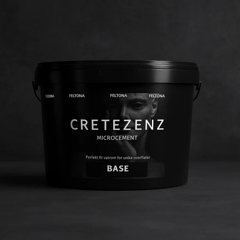 Svart hink Feltona Cretezenz Microcement – Base – 4 kg