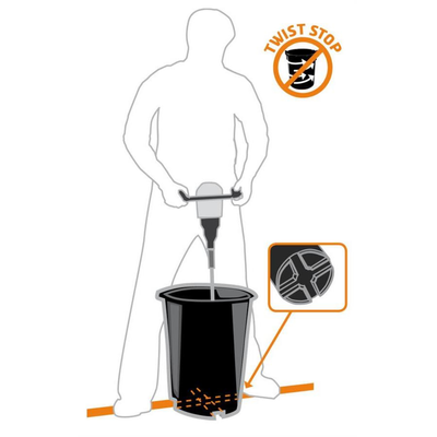 Hink Twist Stop – 24 L Vit