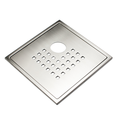 Golvbrunnssil Stockholm Lux Borstad Syrafast M/U