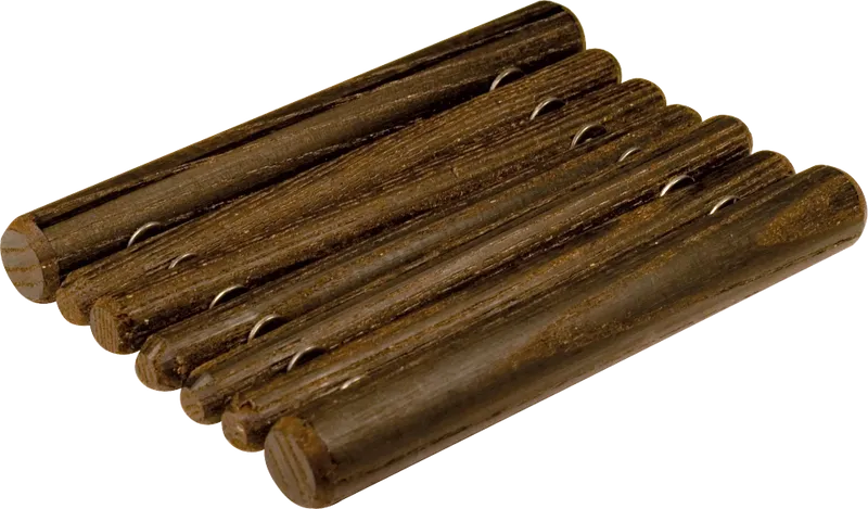 Tvålfat Mörkt Trä med vajer