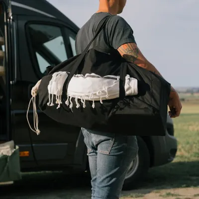 Ekologisk Tygkasse / Tote bag Stor - Svart
