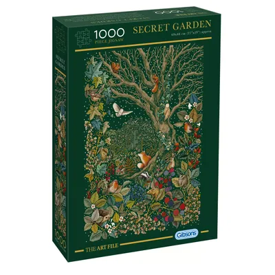 Pussel 100 bitar-Secret Garden