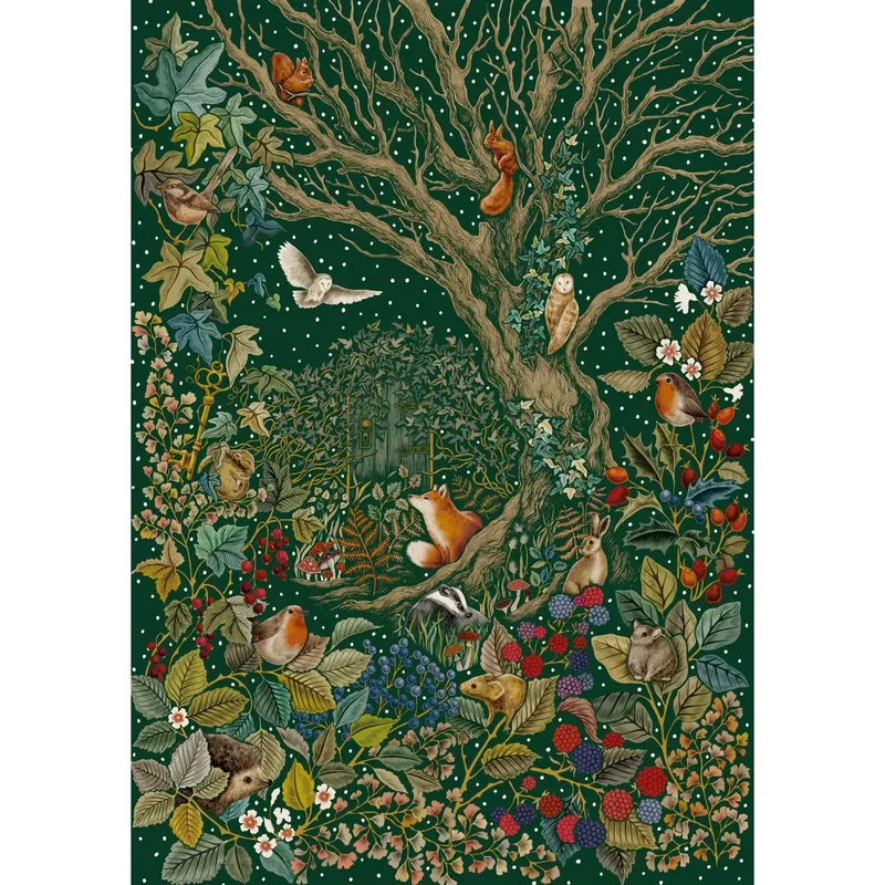Pussel 100 bitar-Secret Garden