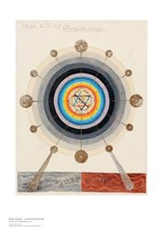 Hilma af Klint - Geometric Series VI, nr7 70x100cm poster