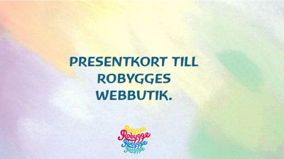 Presentkort för Robygges webbutik