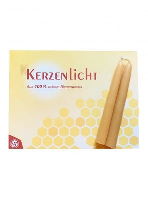 Julgransljus 100% Bivax 24-pack NATUR