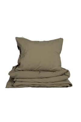 Påslakanset Crinkle EKO Sage