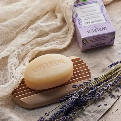 Shower Bar Lavender + Vetiver, 75 g