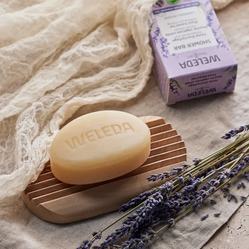 Shower Bar Lavender + Vetiver, 75 g