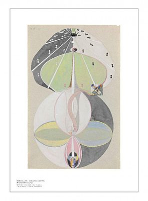 Hilma af Klint - Tree of Knowledge, No 5 70x100cm poster