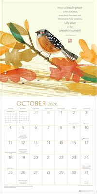Väggkalender Thich Nhat Hanh