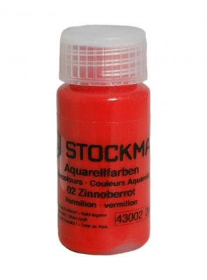 Akvarell Zinnoberröd 20ml