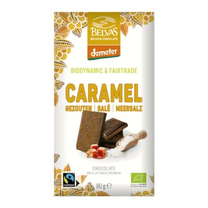 Choklad CARAMEL Demeter 90g