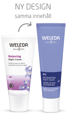 Iris Hydrating Night Cream 30 ml, Weleda