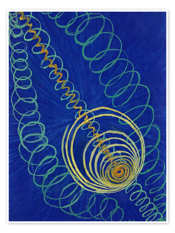 Hilma af Klint Primordial Chaos  POSTER