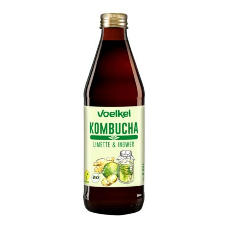 Kombucha EKO Lime/Ingefära 33cl