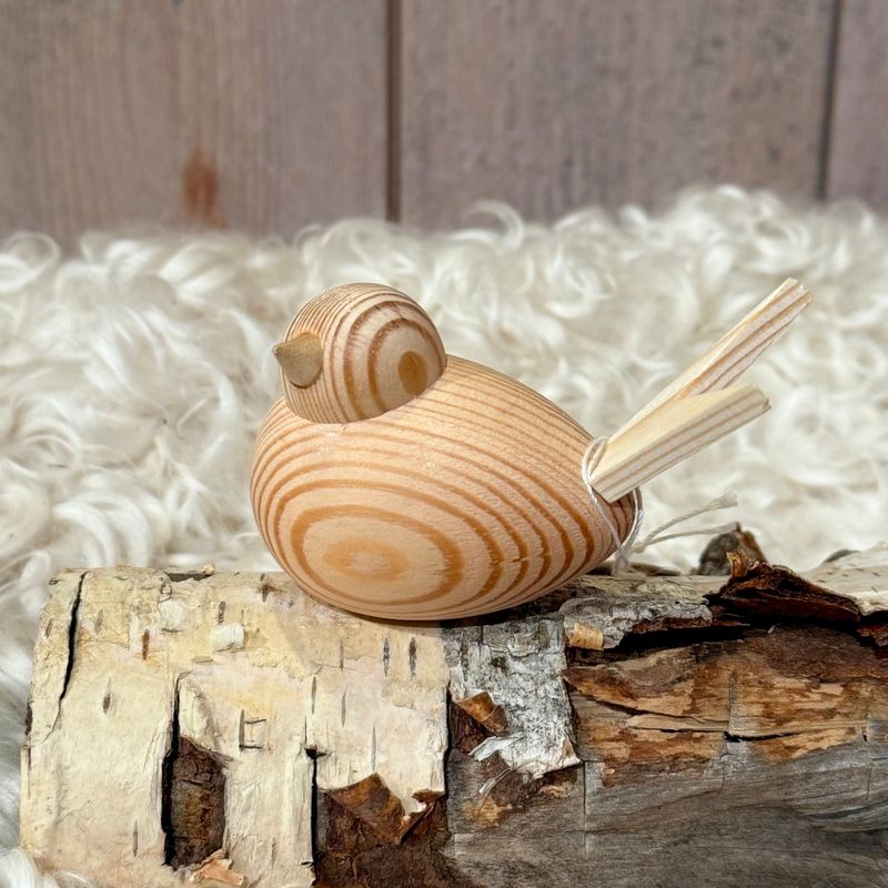 Fågel i trä - natur