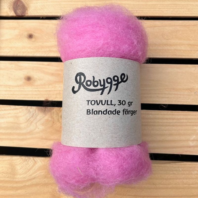 Tovull ROBYGGE 30 gr ROSA