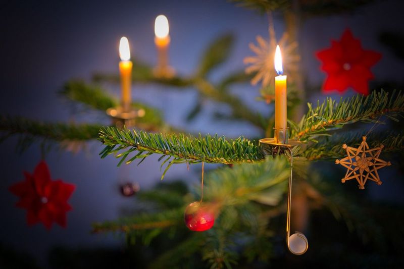 Julgransljushållare 6 st