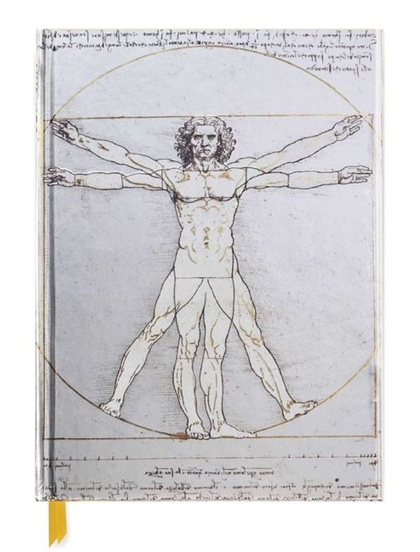 Ritblock Sketch1-Da Vinci: Vitruvian Man A4