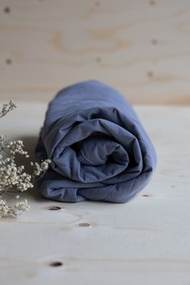 Lakan Crinkle EKO Dusty Blue