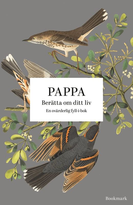 Pappa berätta om ditt liv - Fyll-i-bok