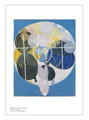 Hilma af Klint - The Large Figure Paintings 70x100cm poster