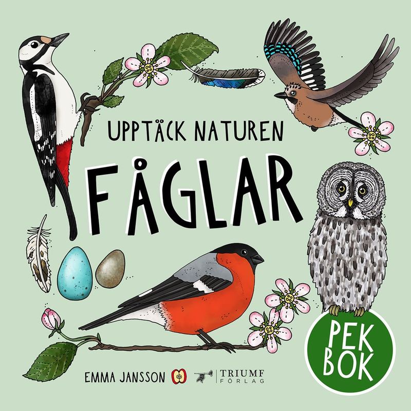 Upptäck Naturen Fåglar-Pekbok
