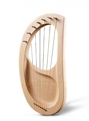 Barnharpa D-E 7 strängar, Auris
