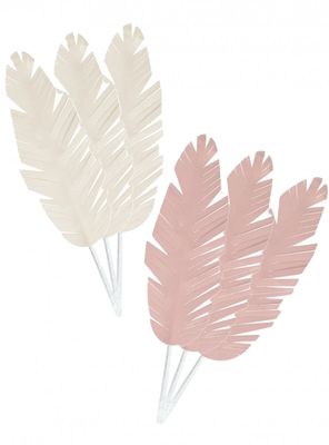 Påskfjäder Papper 6st/förp