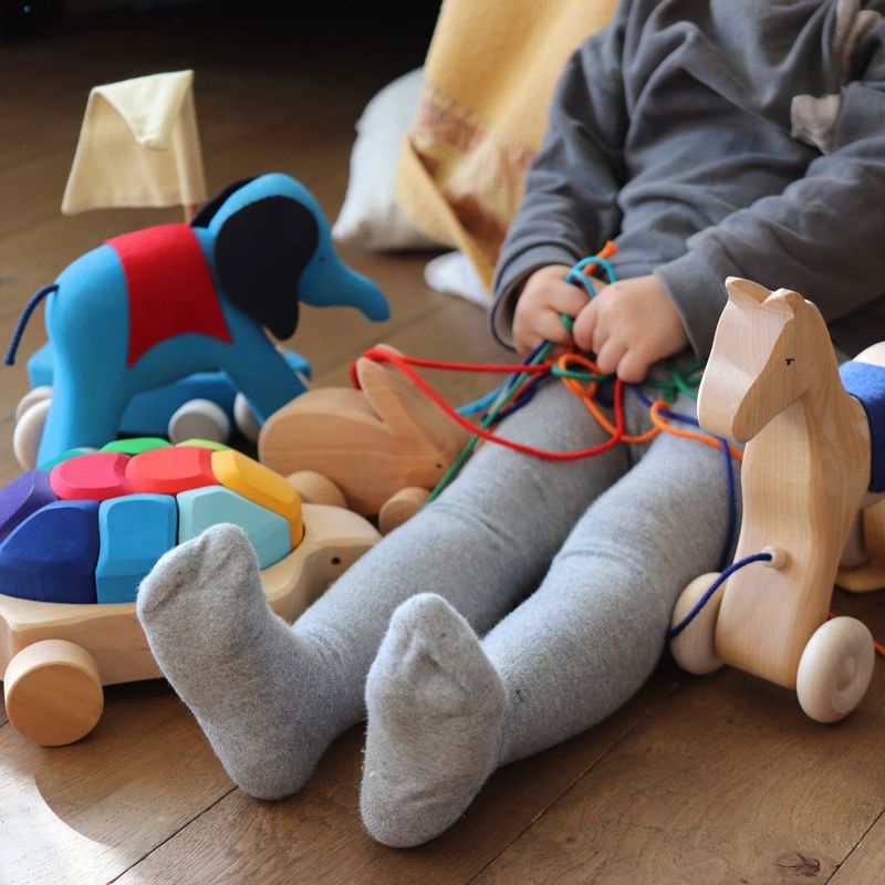Dragdjur Elefant Otto 23cm