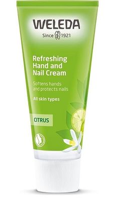 Citrus Refreshing Hand & Nail Cream 50 ml, Weleda