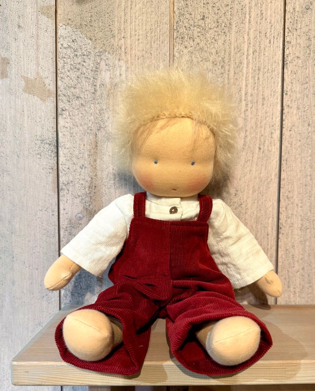 Waldorfdocka 40cm KONSTHANTVERK Lilla Timotej