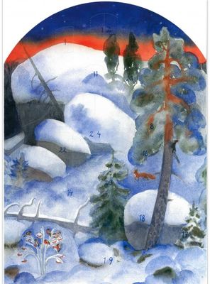 Adventskalender Julrosor, Åsnans förlag