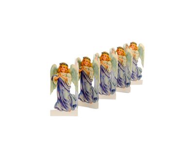 Pappersrader Blå Ängel MINI