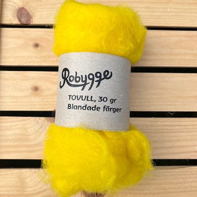 Tovull ROBYGGE 30 gr GUL