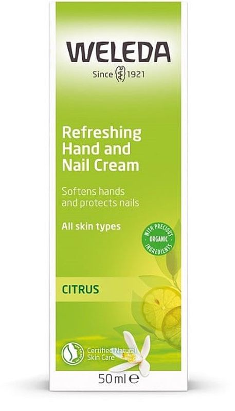 Citrus Refreshing Hand & Nail Cream 50 ml, Weleda