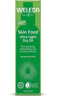 Skin Food Ultra-Light Dry Oil 100 ml, Weleda