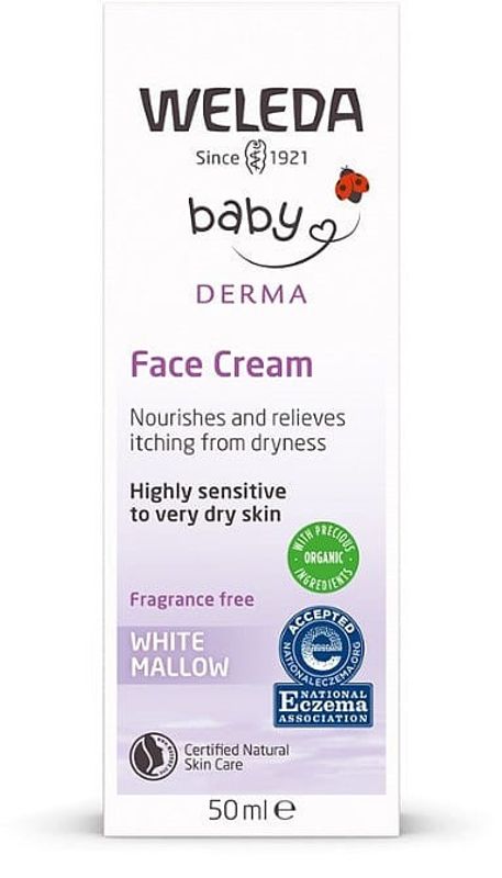 White Mallow Face Cream 50 ml, Weleda