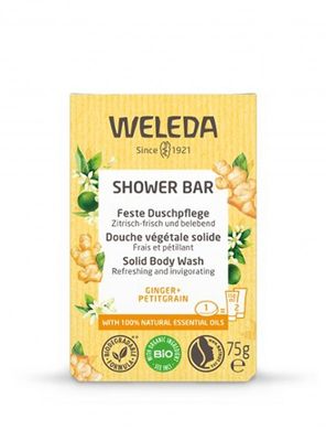 Shower Bar Ginger + Petitgrain 75g