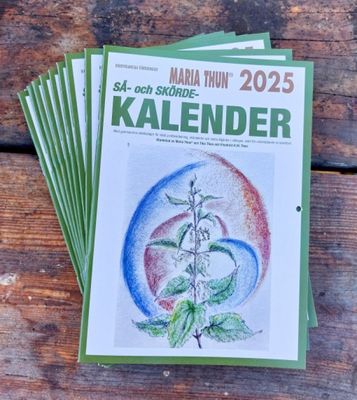 Så- och Skördekalender 2025, Maria Thun