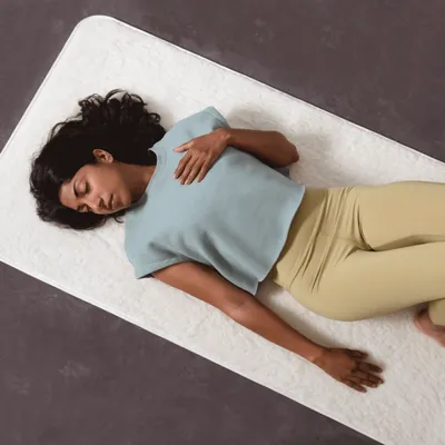 Yogamatta i ull