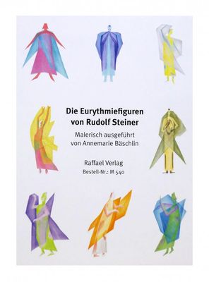 Vykort Eurytmifigurer Steiner