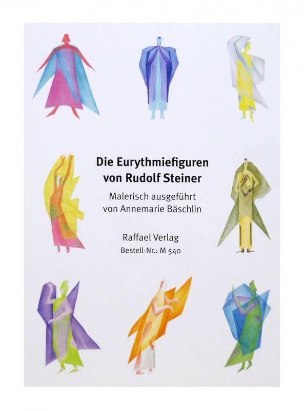 Vykort Eurytmifigurer Steiner
