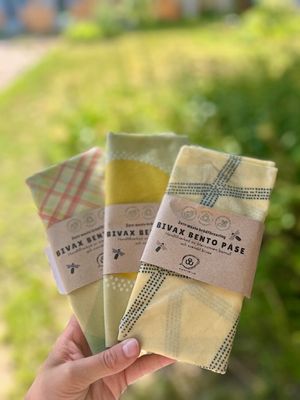 bivaximpregnerad BENTO brödpåse