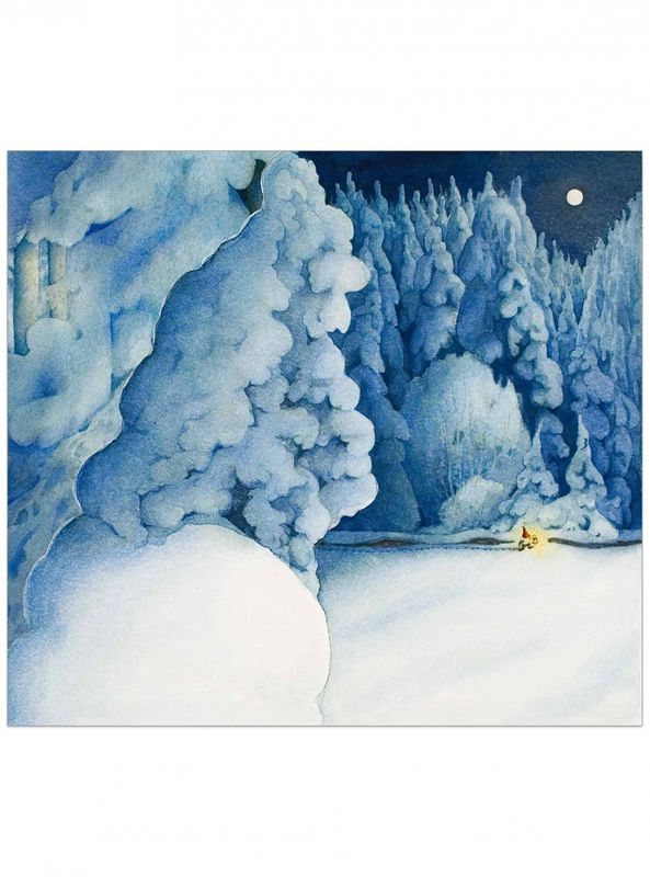 Julkort god jul 11x15 cm, Maj Fagerberg