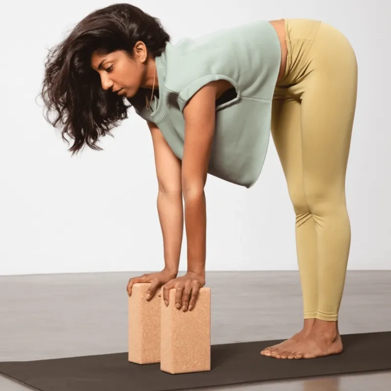 Yogablock i kork