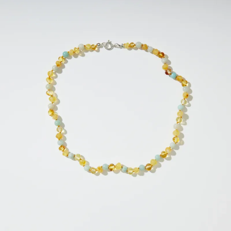 Bärnstenshalsband UMA 45 cm