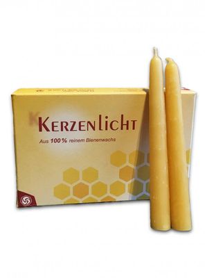 Julgransljus 100% Bivax 12-pack NATUR