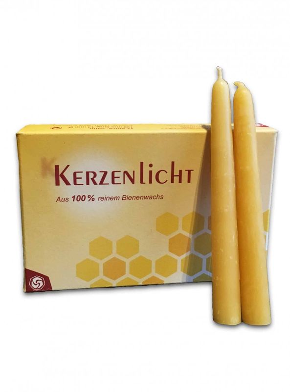 Julgransljus 100% Bivax 12-pack NATUR